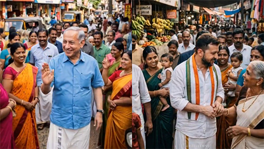 Special news Kerala poll campaign AI video